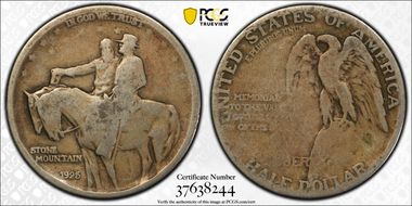 1925 50C Stone Mountain G4