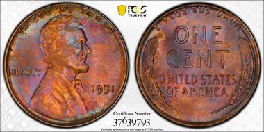 1951 1C MS64BN