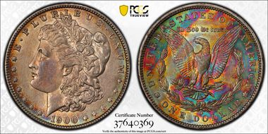 1900-O $1 AU55+