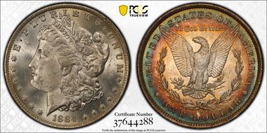 1884-O $1 MS63