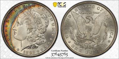 1882-CC $1 MS66+