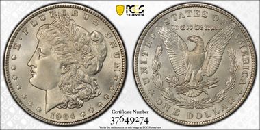 1904 $1 MS65