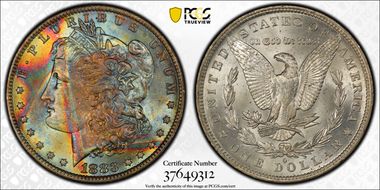 1883-O $1 MS64+