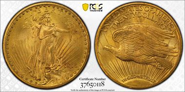 1915 $20 MS65