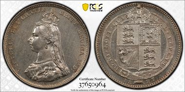 1887 Shil S-3926 Jubilee Head N1