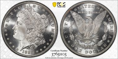 1885 $1 MS67