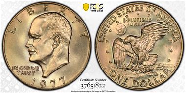 1977 $1 MS67