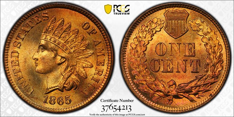 Cert 37654213 - Coin Image