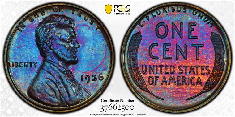 Cert 37662500 - Coin Image