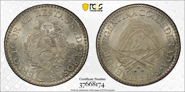 1838-R 8 R Coin Alignment MS63