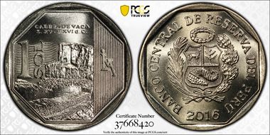 2016 Sol Cabeza de Vaca MS67