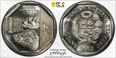 2012 N Sol Piedra de Saywite MS66