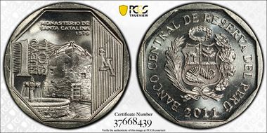 2011 N Sol Santa Catalina Monastery MS67