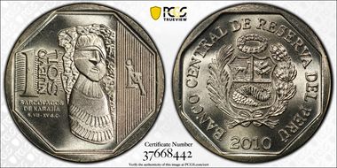 2010 N Sol Sarcofagos de Karajia MS67