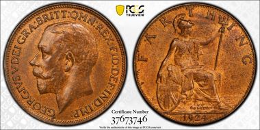 1924 1/4D S-4060 MS64RB