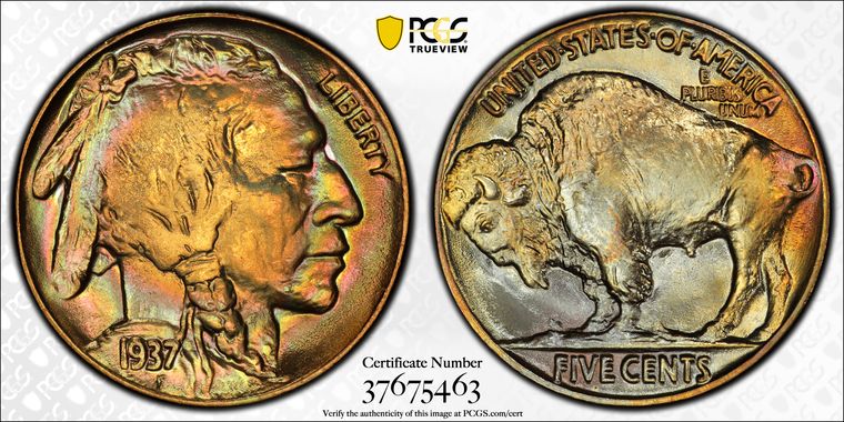 Cert 37675463 - Coin Image