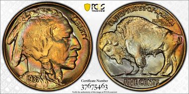 1937 5C MS68+