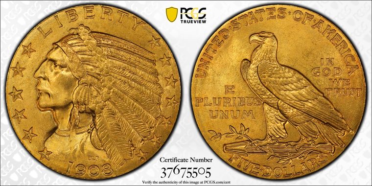 Cert 37675505 - Coin Image