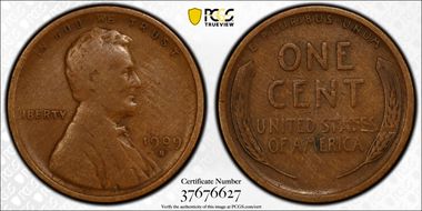 1909-S 1C Lincoln VG8BN