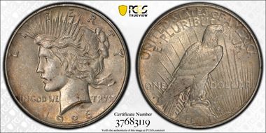 1926-D $1 VAM 1B Extra Hair AU55