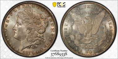 1878-S $1 MS63