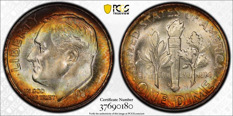 Cert 37690180 - Coin Image