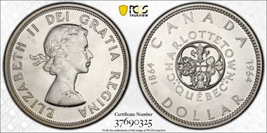 1964 S$1 Confederation PL65