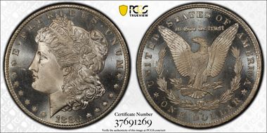 1880-S $1 MS67+