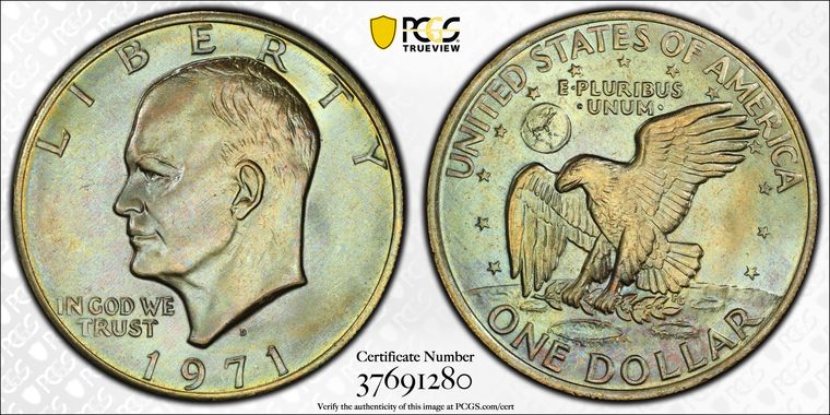 Cert 37691280 - Coin Image