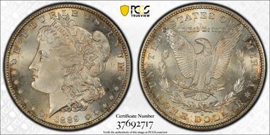 1889-S $1 MS66+