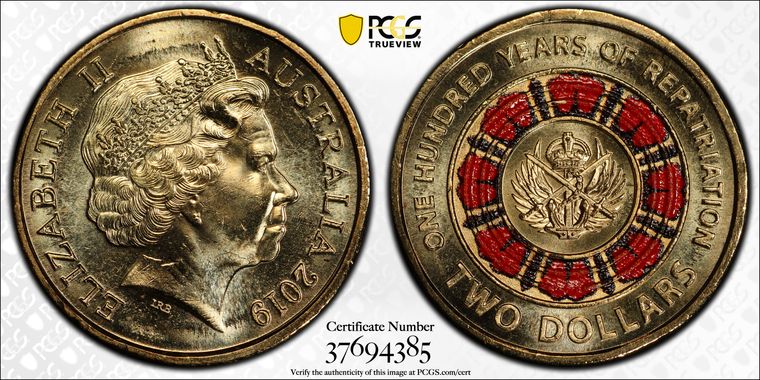 Cert 37694385 - Coin Image