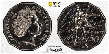 2012 50C Australian Ballet MS68