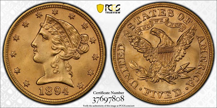 Cert 37697808 - Coin Image