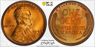 1940-D 1C MS67+ RD