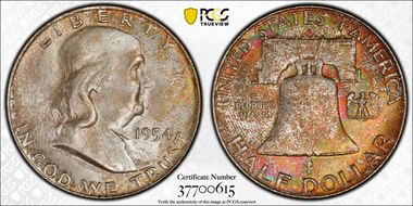1954-D 50C MS66