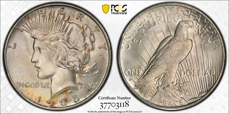 Cert 37703118 - Coin Image