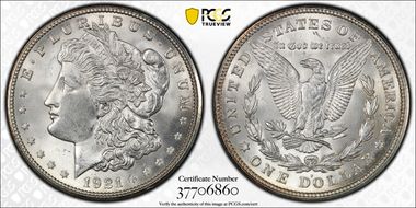 1921-D $1 MS63