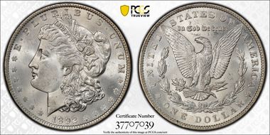 1892 $1 MS65