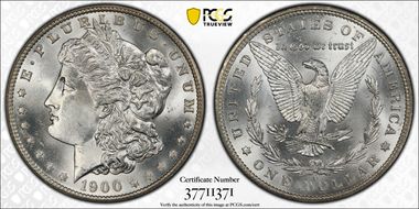 1900-O $1 MS67+