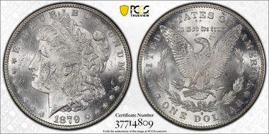 1879-S $1 Reverse of 1878 MS61