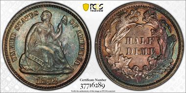 1872 H10C DDO, FS-101 MS62