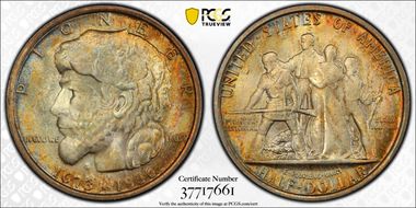 1936 50C Elgin MS67+