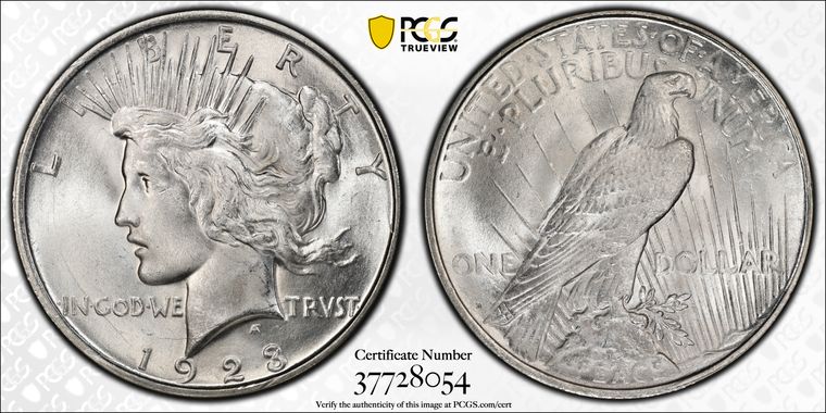 Cert 37728054 - Coin Image