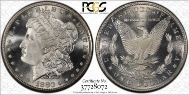 1880/79-S $1 MS68