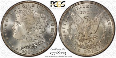 1880/9-S $1 MS67
