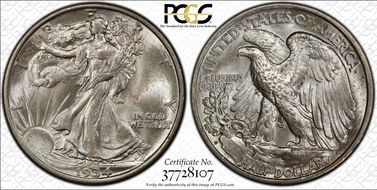 1934-D 50C MS66+