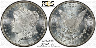1878-CC $1 MS66+