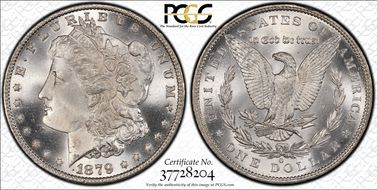 1879-O $1 MS66+ 