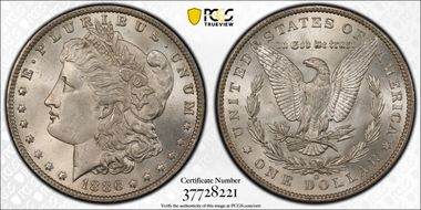1886-O $1 MS65+