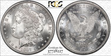 1887-S $1 MS66+